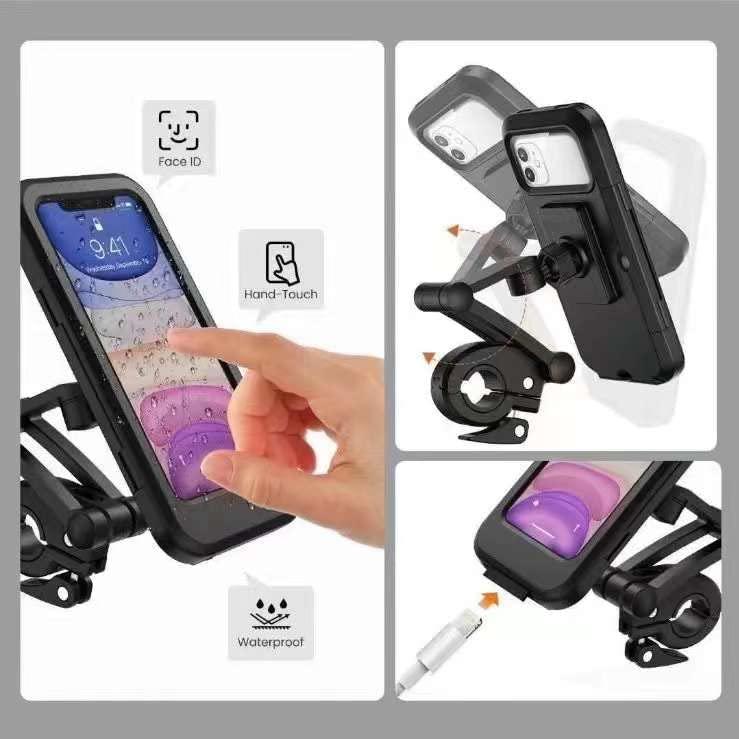 MagVO 360° Universal 360 Rotation Bike Waterproof Cell Phone Holder.