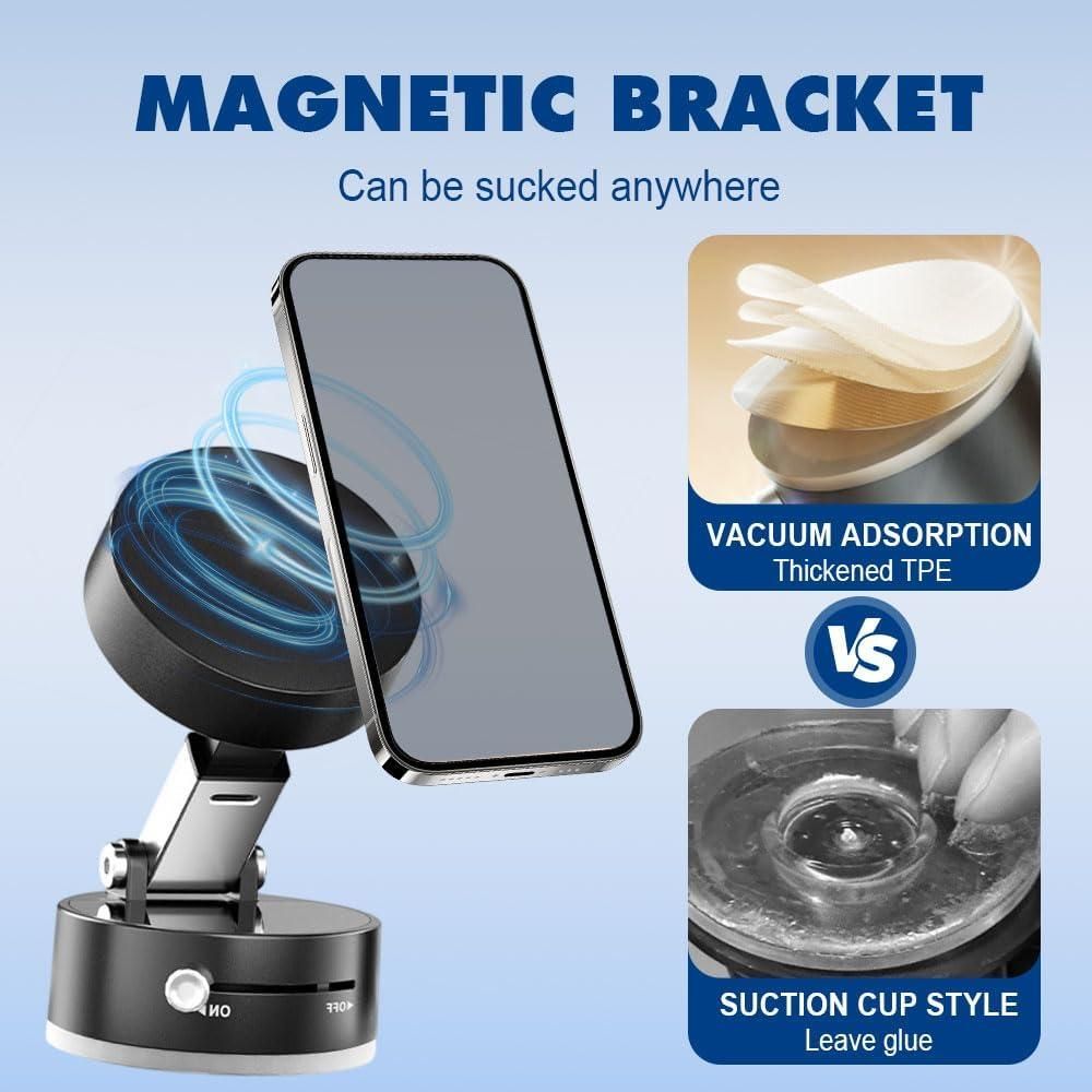 MagVO 360° Vacuum Magnetic Suction Phone Holder